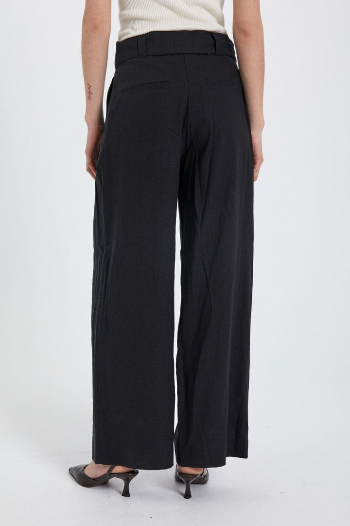 Norr - Esma Wide Pants - Black Bukser 