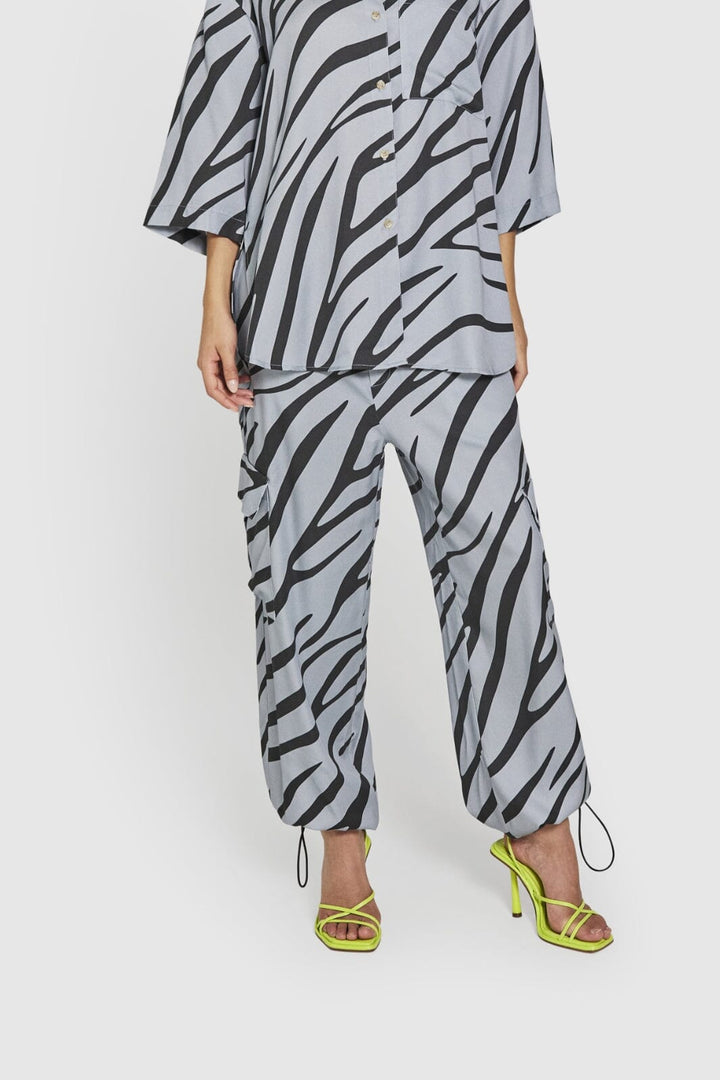 NORR - Tikka Pants - Zebra print Bukser 