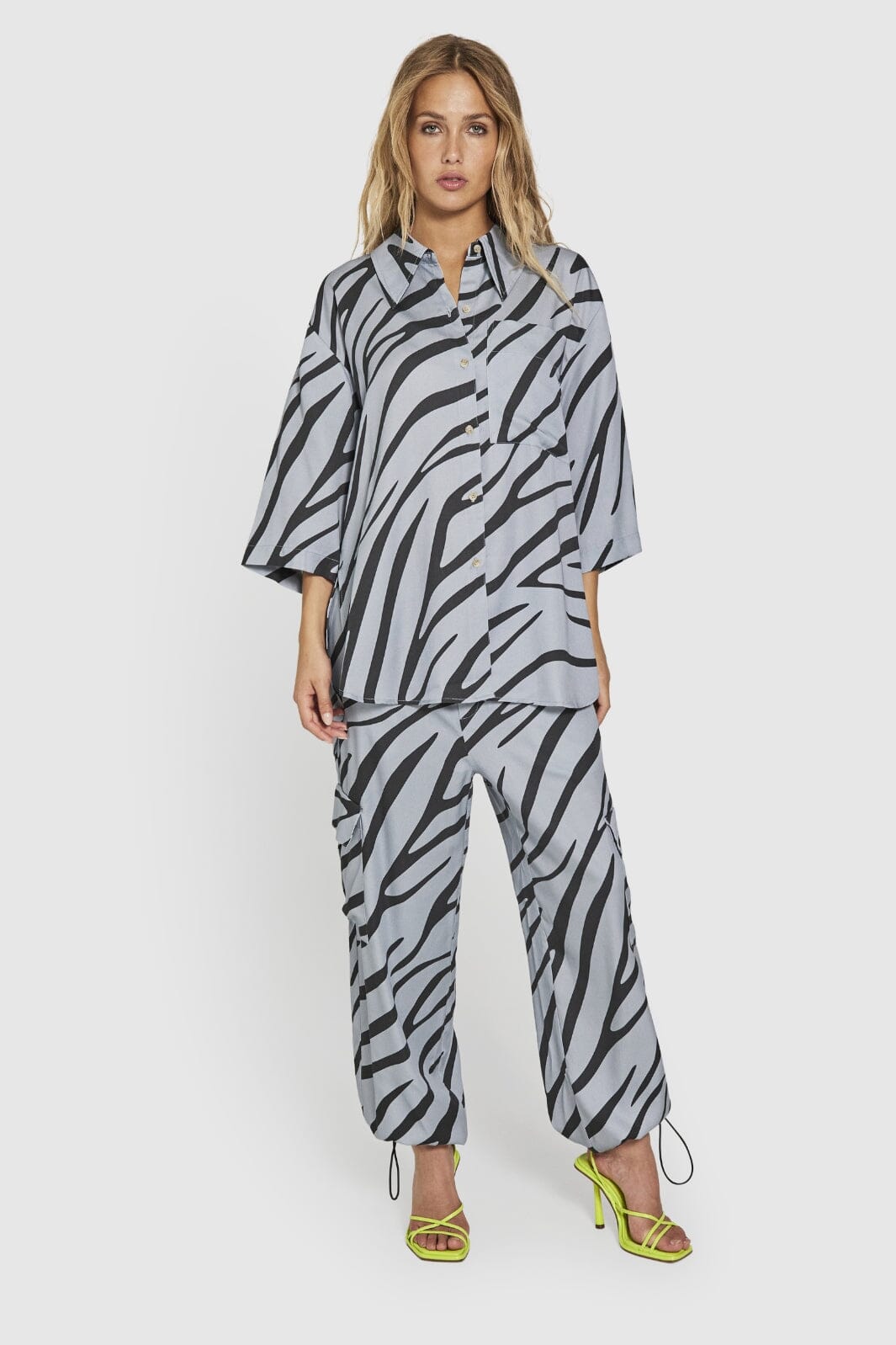 NORR - Tikka Pants - Zebra print Bukser 