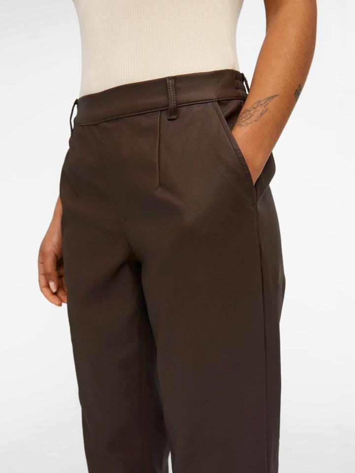 Object - Objbelle Lisa Coated Pant - 4298251 Java