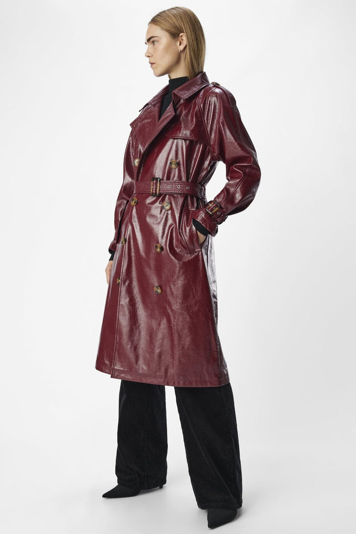 Object - Objerika Trench Coat A - 4826878 Cabernet