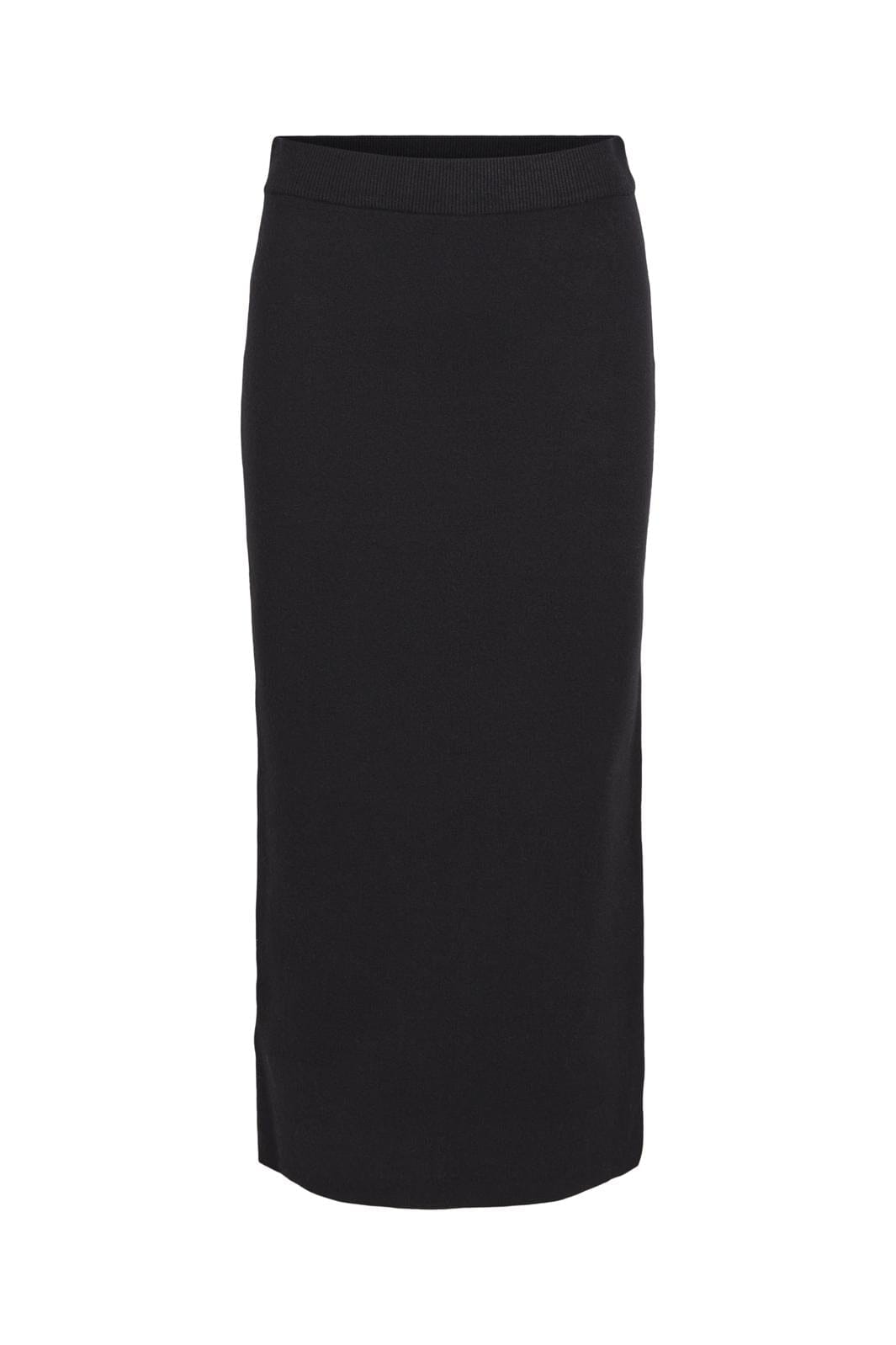 Object - Objreynard Knit Skirt - 4486517 Black