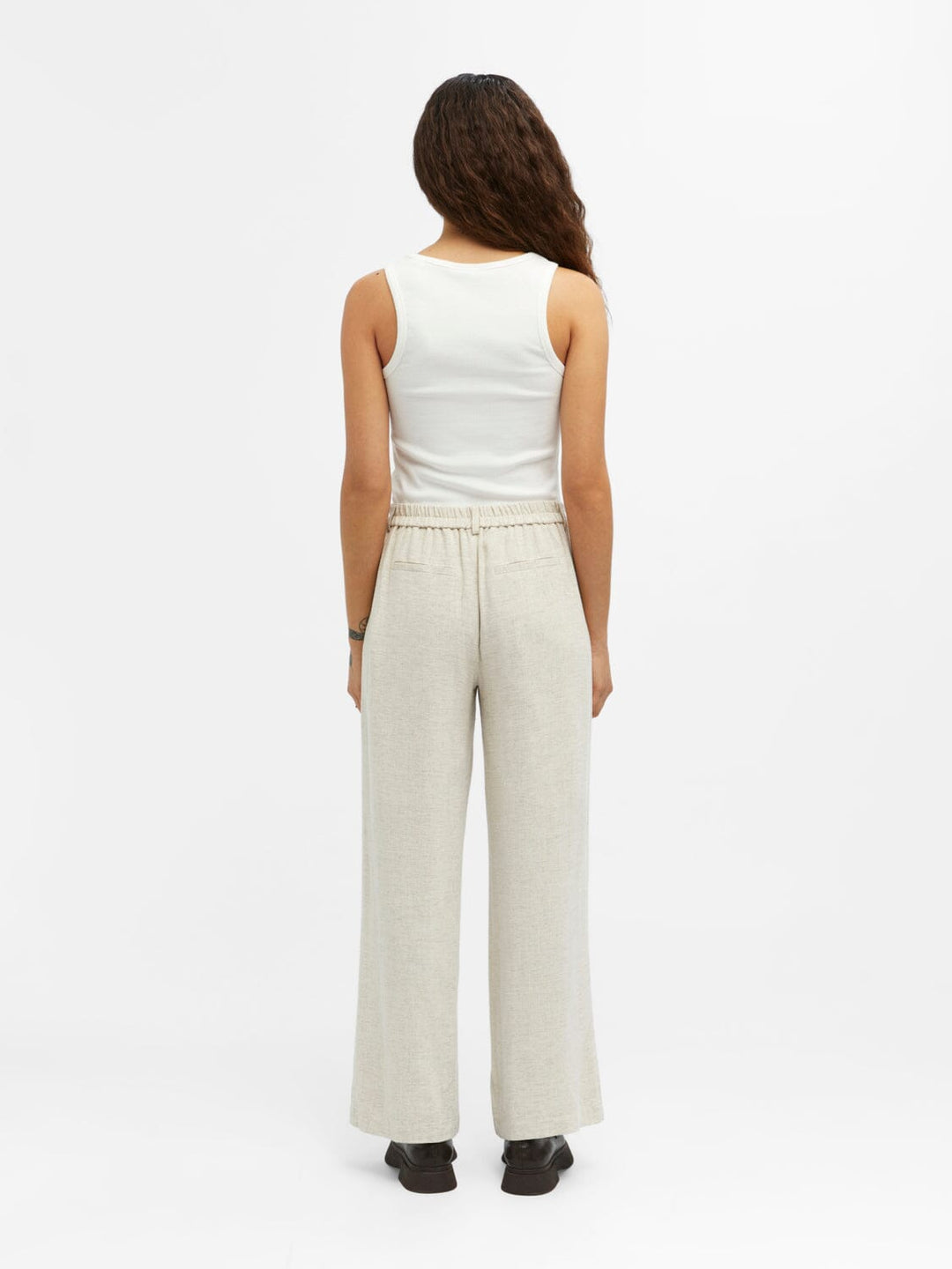 Object Collectors Item, Objsanne Aline Wide Pant, Sandshell