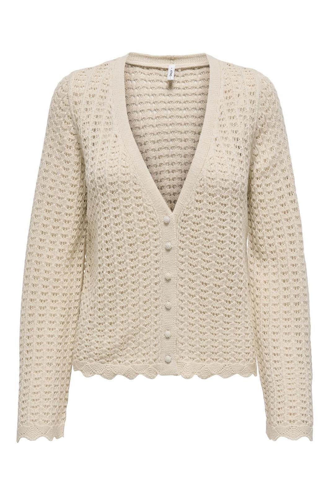 Only - Onlasa Ls Structure Cardigan Cc Knt - 4659899 Birch