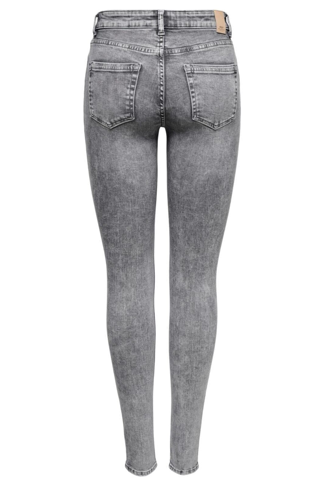 Only - Onlblush Mid Sk - 179689 Light Grey Denim Jeans 