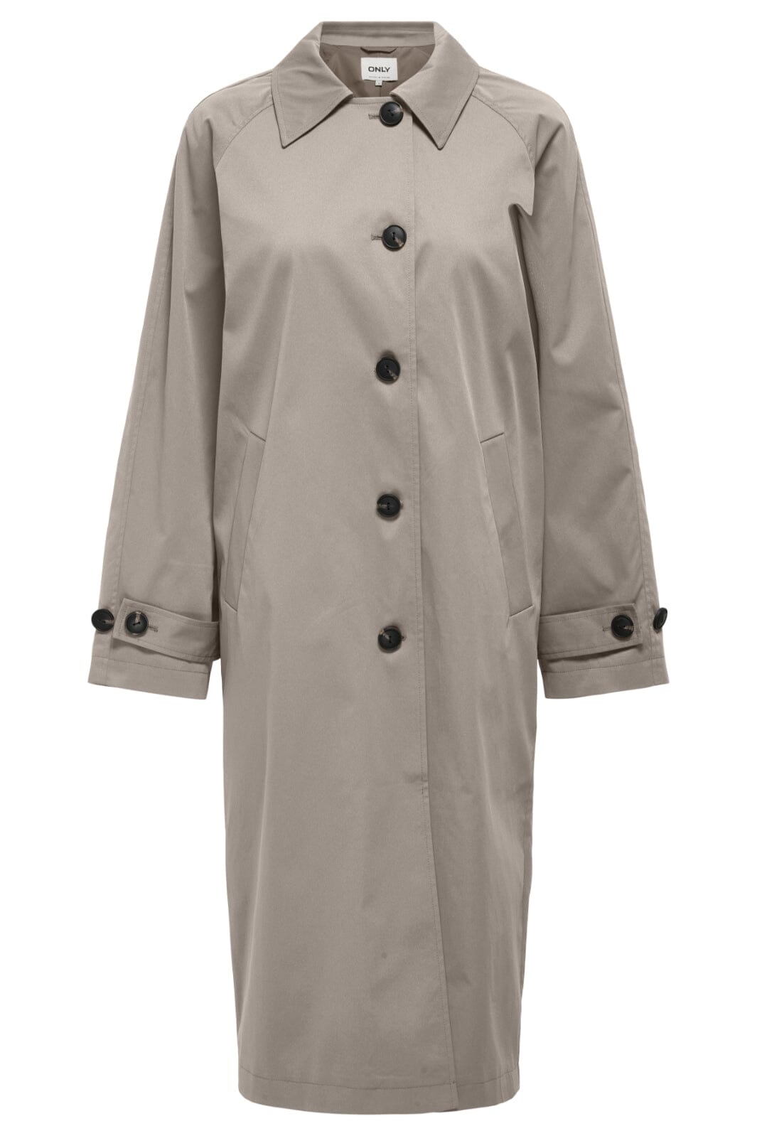 Only - Onleja Orchid Button Life Coat Cc - 4726456 String Walnut