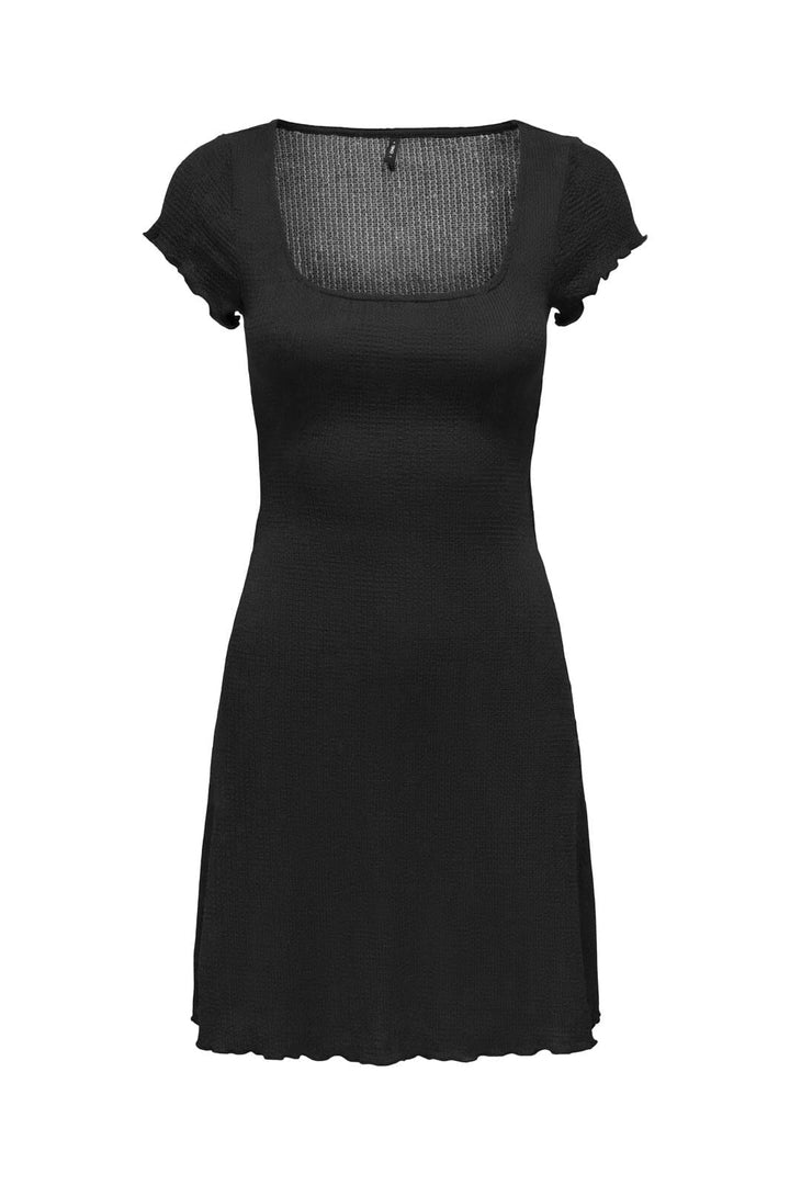 Only - Onlhillary Fili Open Back Dress - 4678839 Black