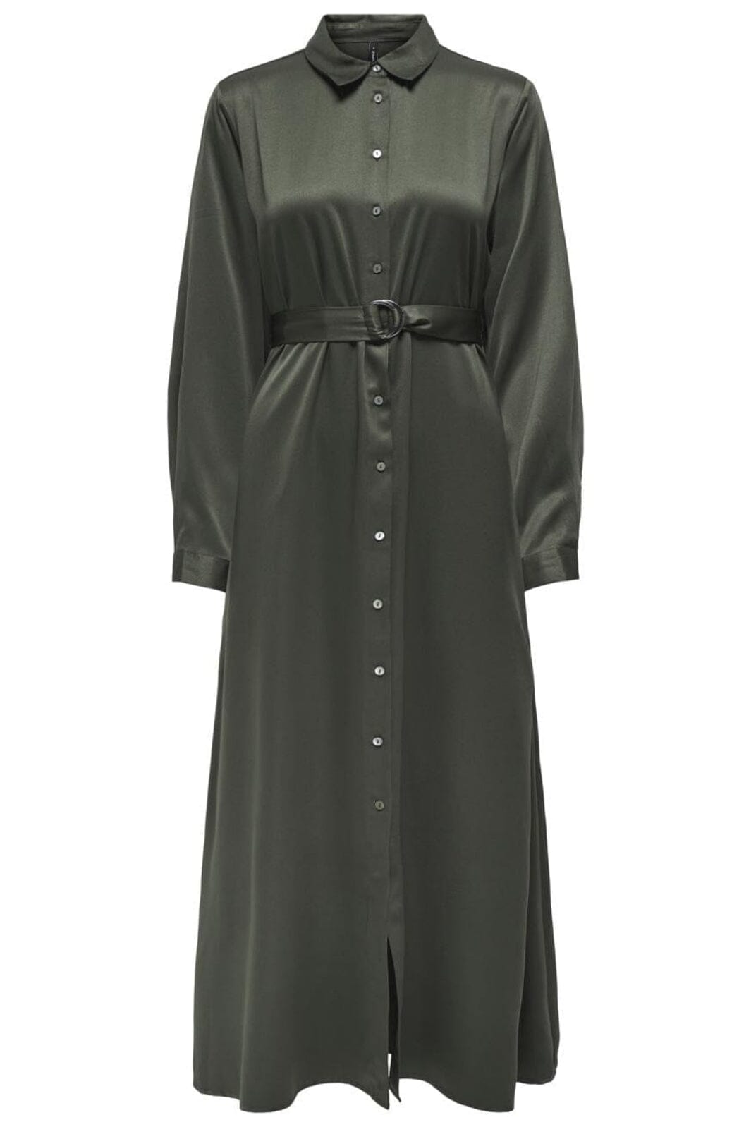 Only - Onljane Life L/S Belt Shirt Dress - 4662958 Kambaba Kjoler 