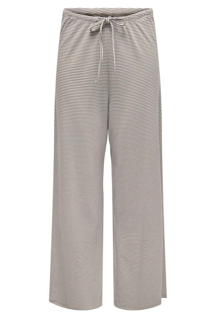 Only - Onlkaren Wide Pants - 4704481 White Walnut