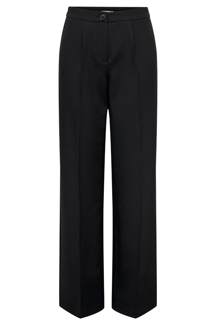 Only - Onlkira-Mellie Wide Pant - 4219227 Black Bukser 