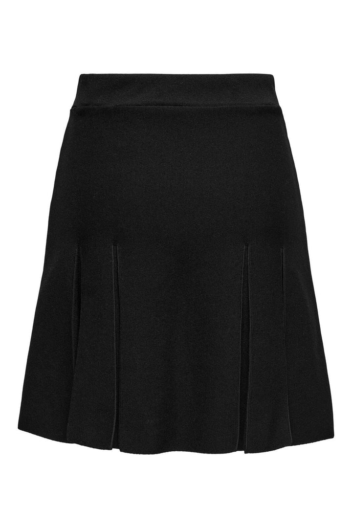 Only - Onlline Skater Skirt Knt - 4740056 Black