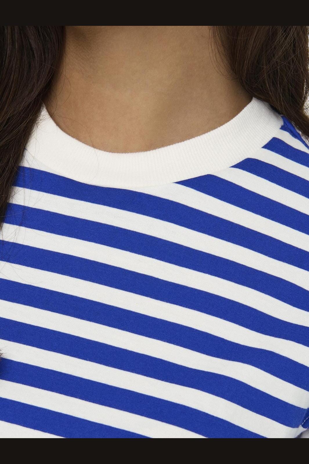 Only - Onllivina S/S Stripe Tee - 4450902 Surf The Web Cd Stripes