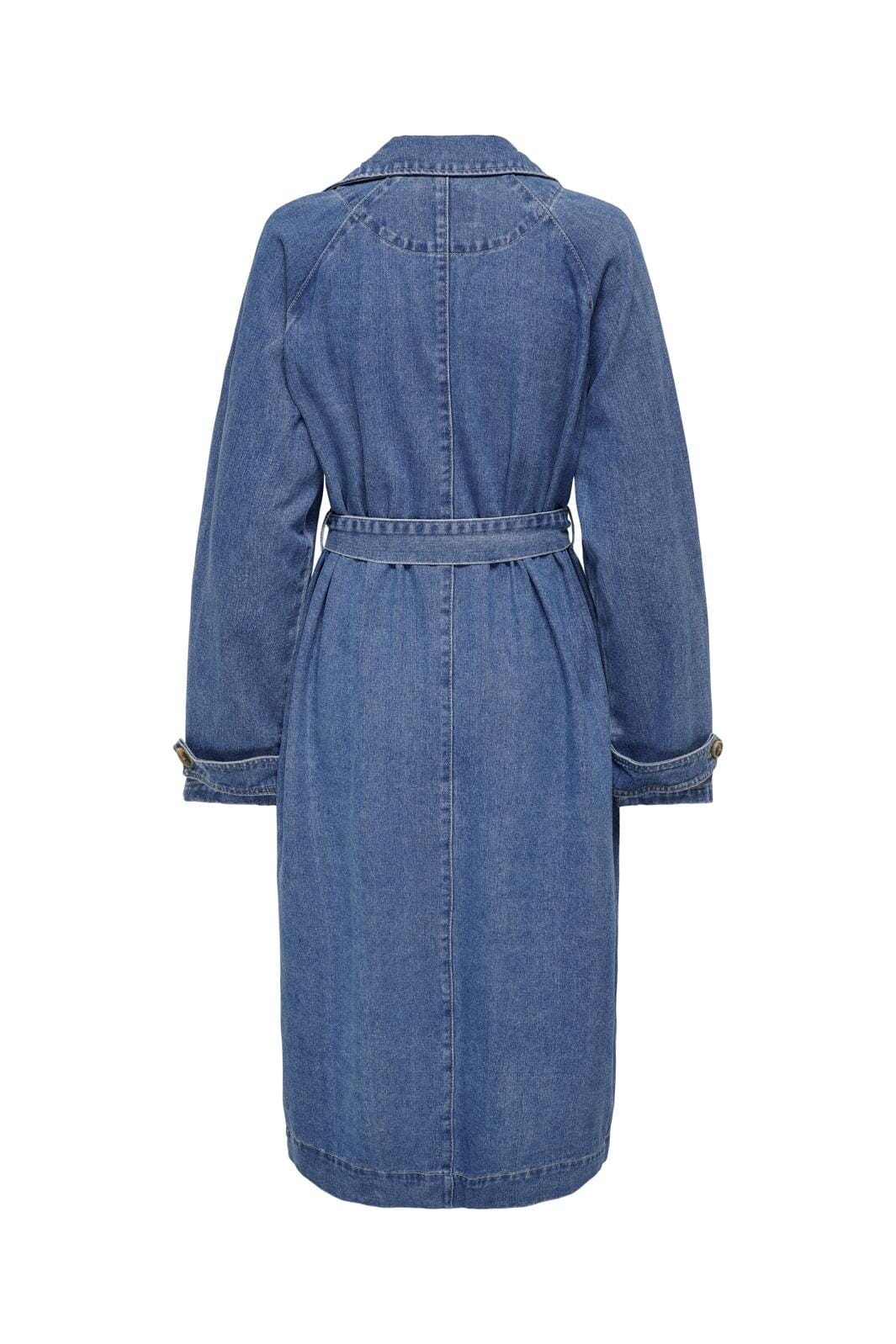 Only - Onlmalou Belted Trench Gua Fw - 4545182 Medium Blue Denim