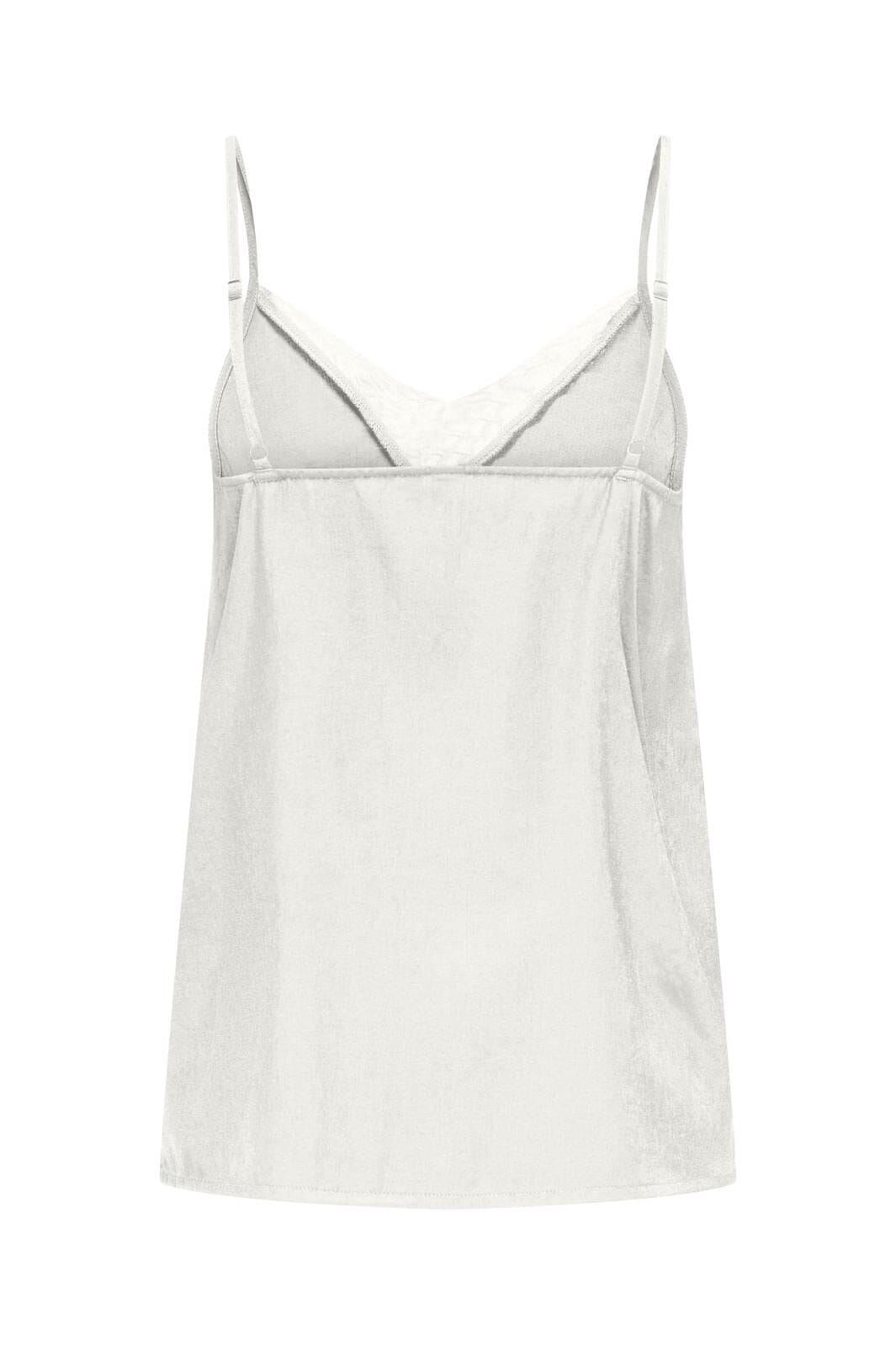 Only - Onlmelva Detail Singlet Bf - 4675144 Cloud Dancer