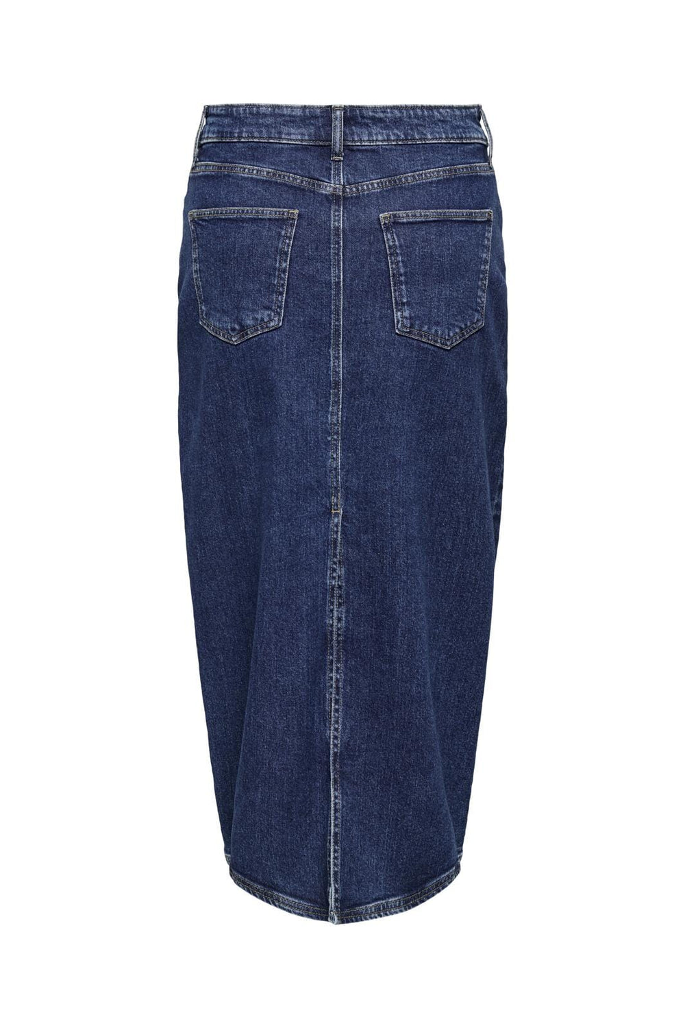 Only - Onlmilla Midi Skirt - 4511114 Dark Blue Denim