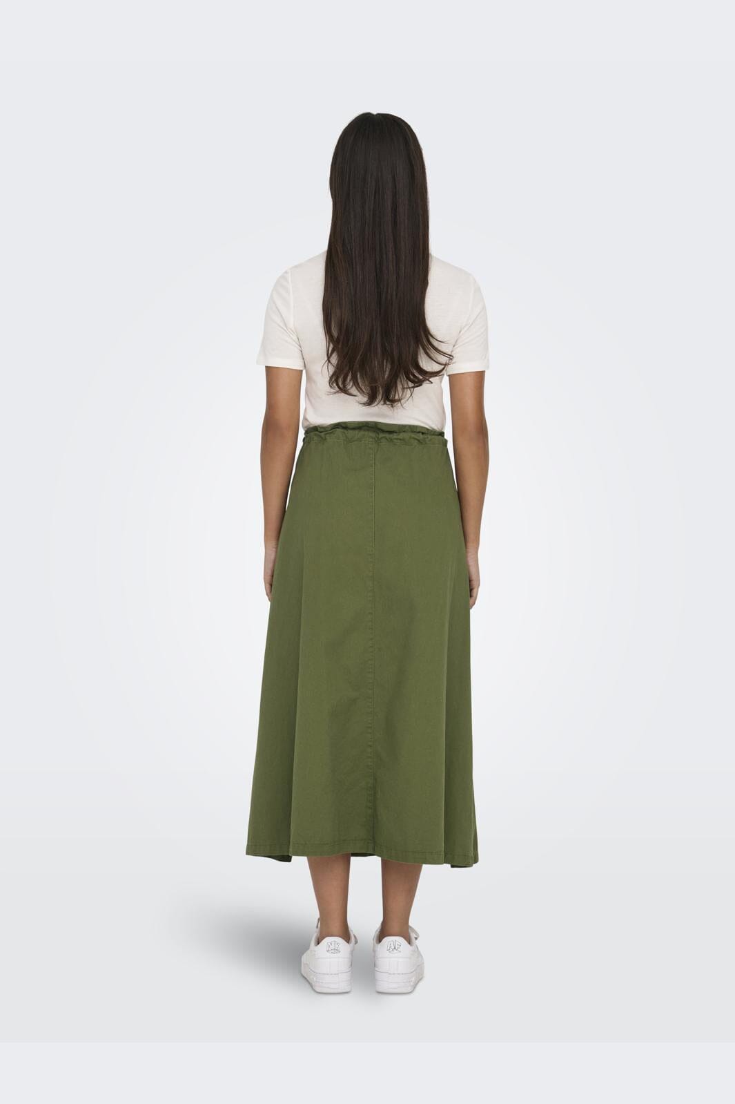 Only - Onlpamala Long Skirt Cc - 4371806 Capulet Olive