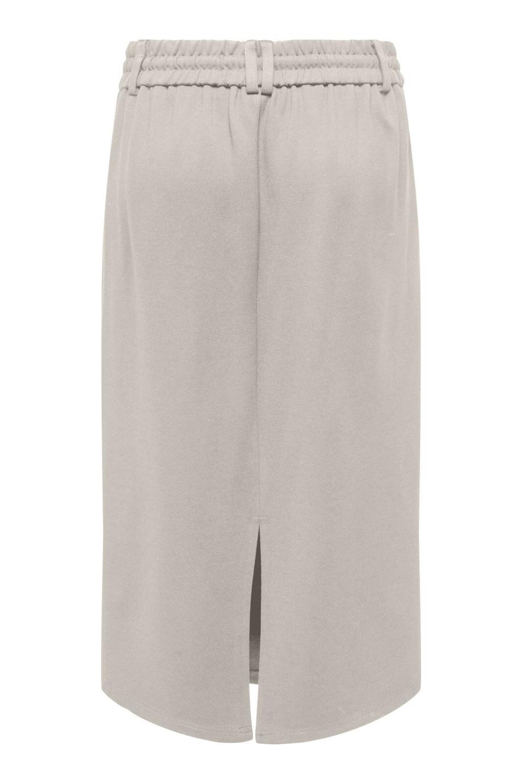 Only - Onlpoptrash Life Easy Midi Skirt - 4589759 Pumice Stone Nederdele 