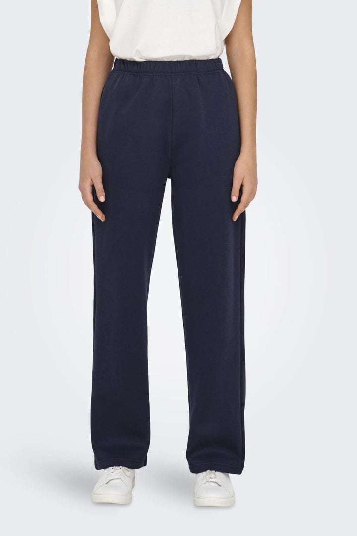 Only - Onlsweat Life Pants Relaxed Swt - 4509765 Maritime Blue Bukser 