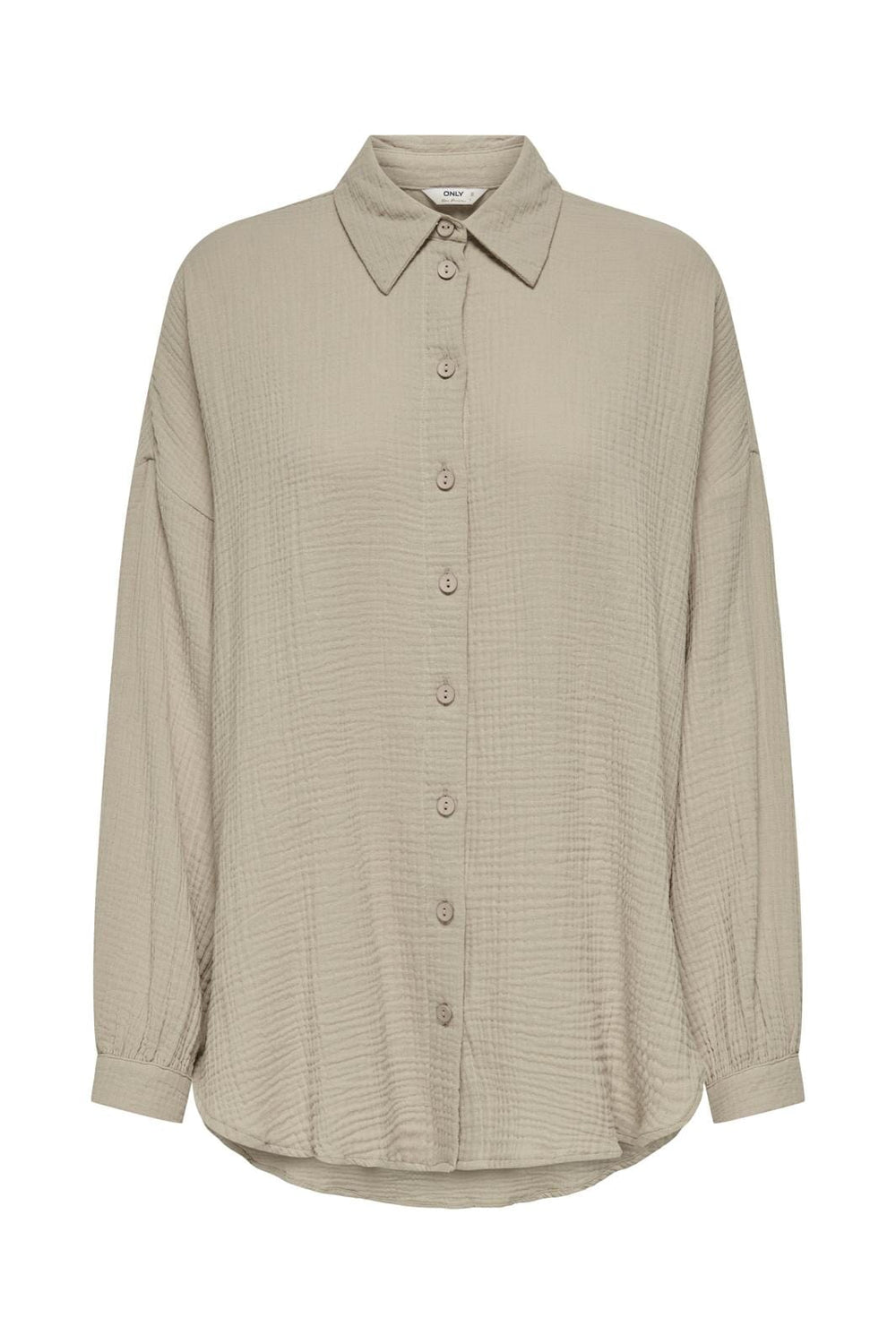 Only - Onlthyra Oversized Shirt - 4286613 Oxford Tan