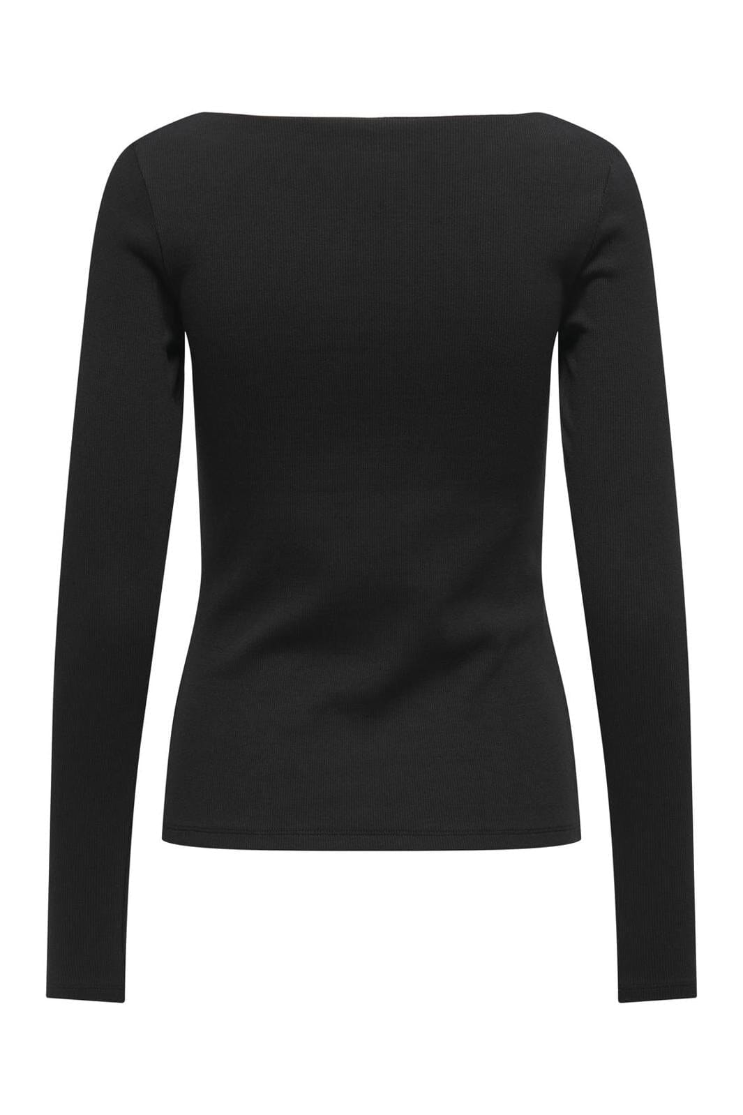 Only - Onlvidya L/S Boatneck Top 15352929 - 4805237 - Black