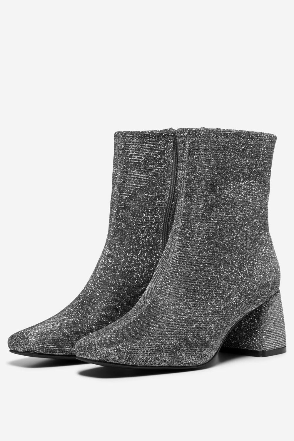 Only Shoes - Onlbrielle-2 Glitter Sock Boot 15329844 - 4564225 - Dark Grey