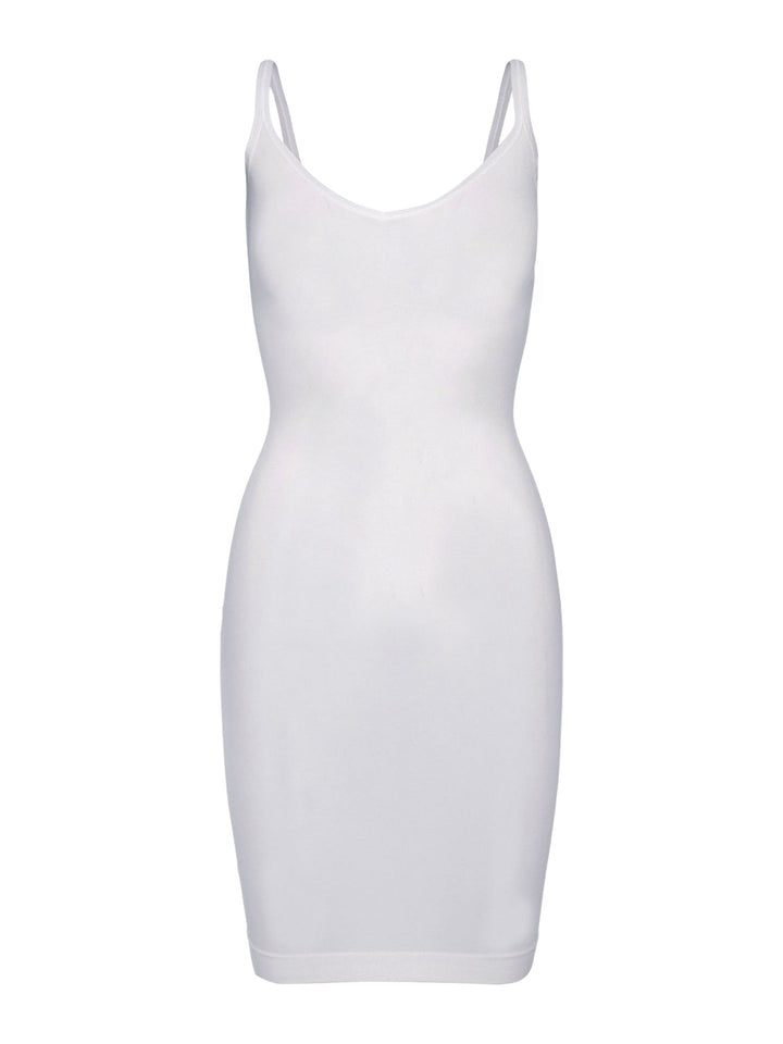 Pieces, Pcballroom Long Singlet, White