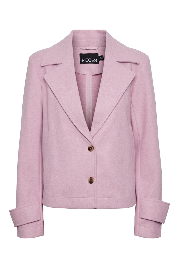 Pieces - Pcbeatrice Short Jacket - 4366030 Dawn Pink Jakker 