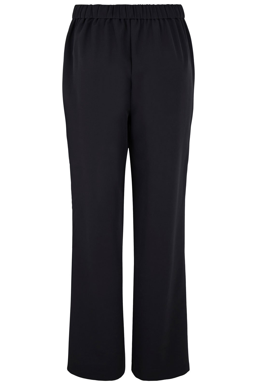 PIECES - PcBossy Hw Wide Pant - Black Bukser 