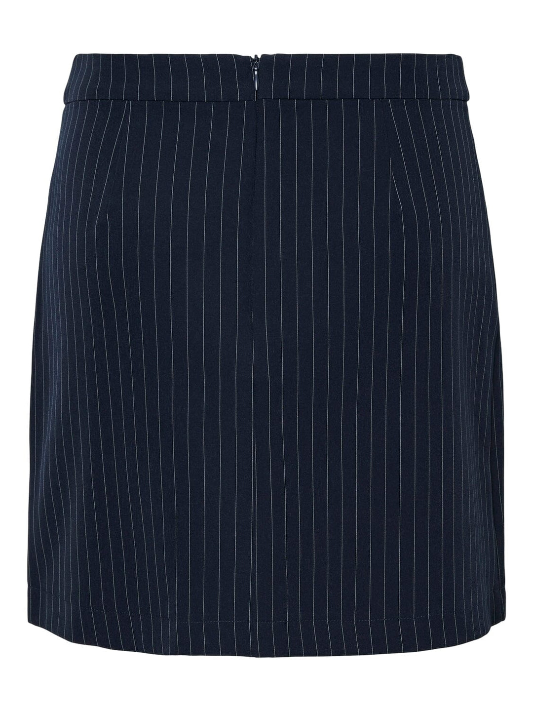 Pieces - Pcbozzy Slit Skirt Pinst Cp - 4604148 Sky Captain Pinstripe Nederdele 