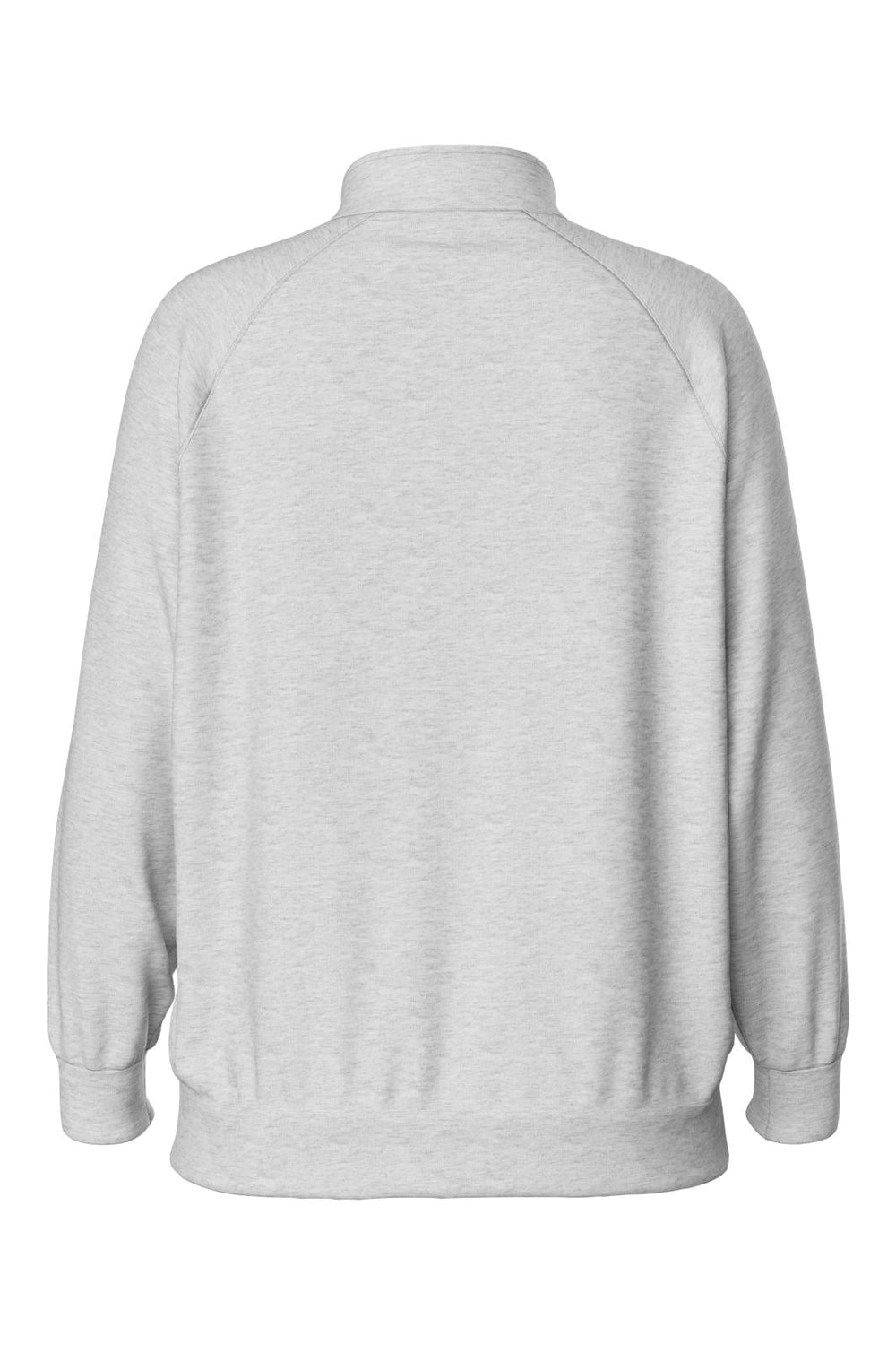 Pieces - Pcchilli Ls Half Zip Sweat - 4700393 Light Grey Melange