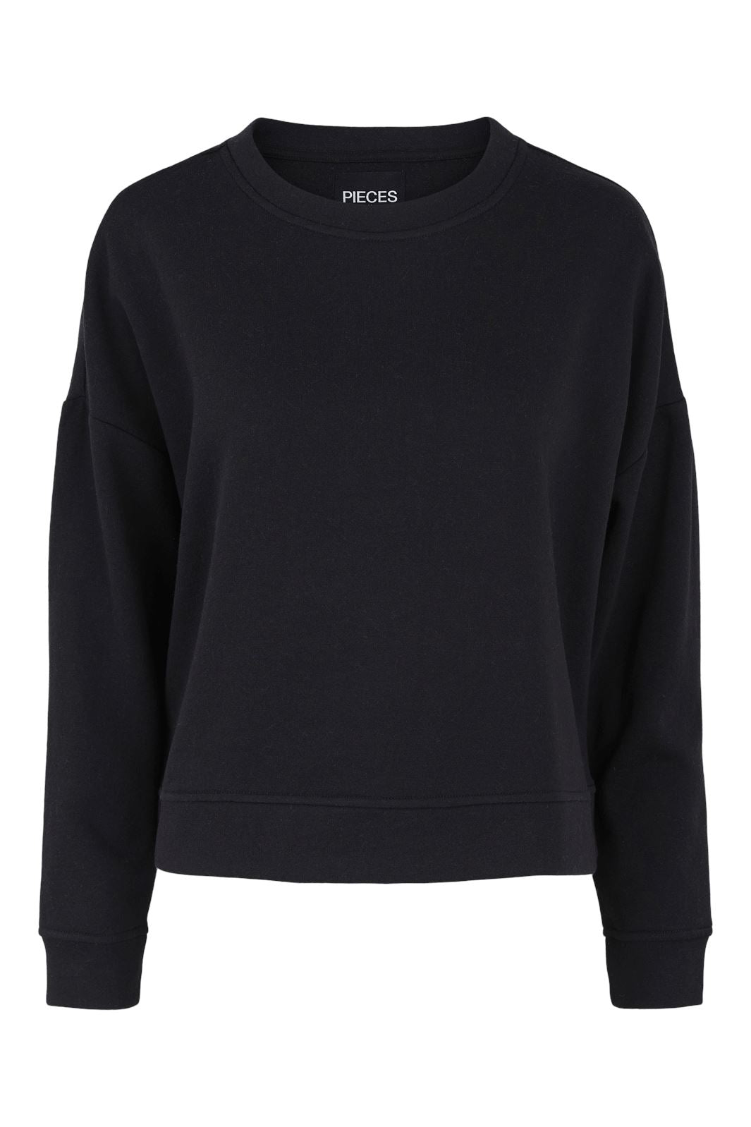 Pieces - Pcchilli Ls Sweat - 3600582 Black