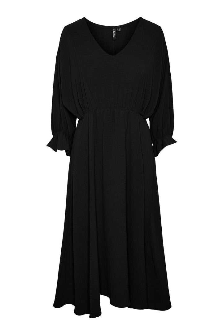 Pieces - Pcflore 3/4 Midi Dress - Black 