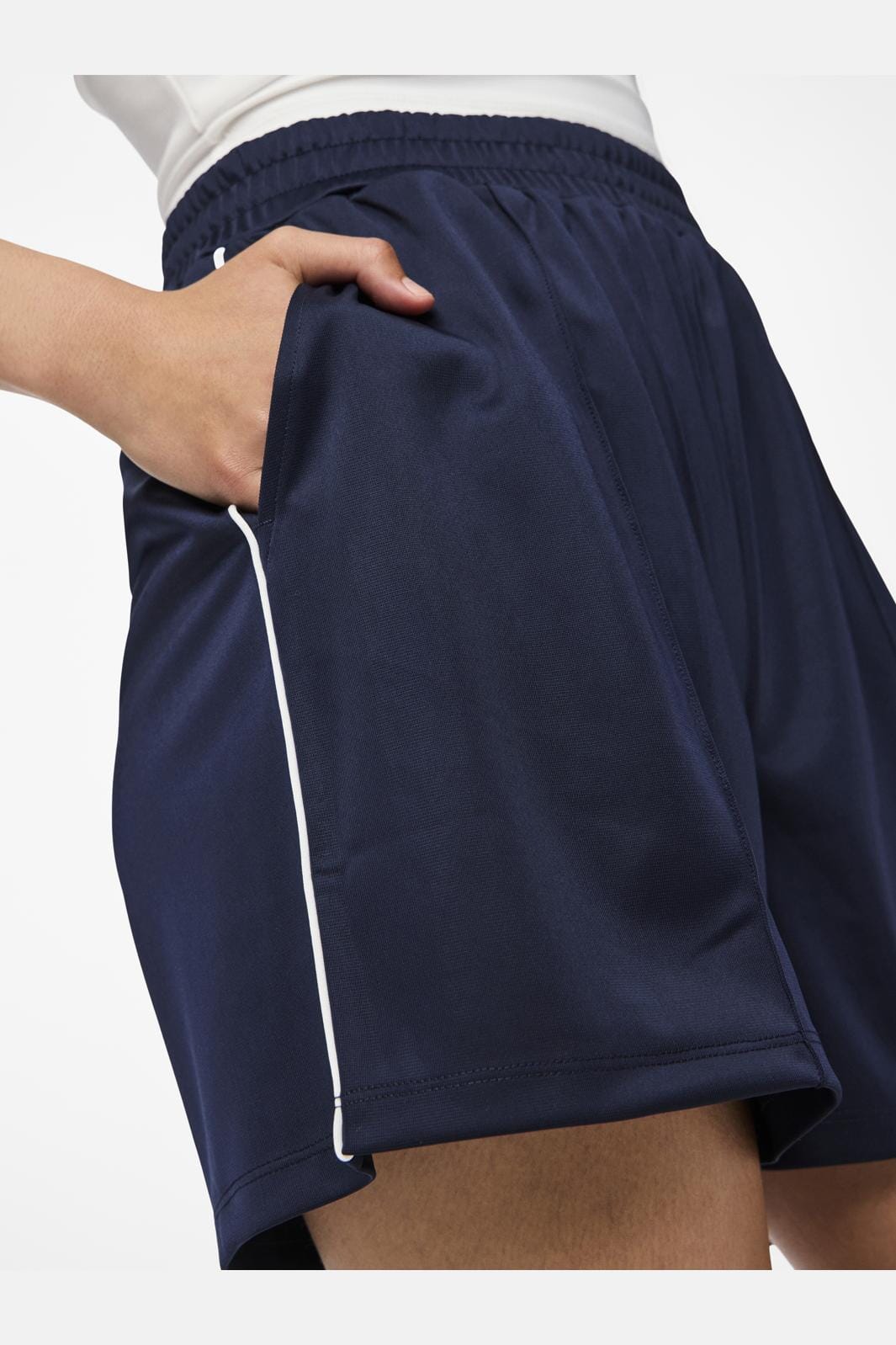 Pieces - Pcgrace Track Shorts Jit - 4739868 Navy Blazer