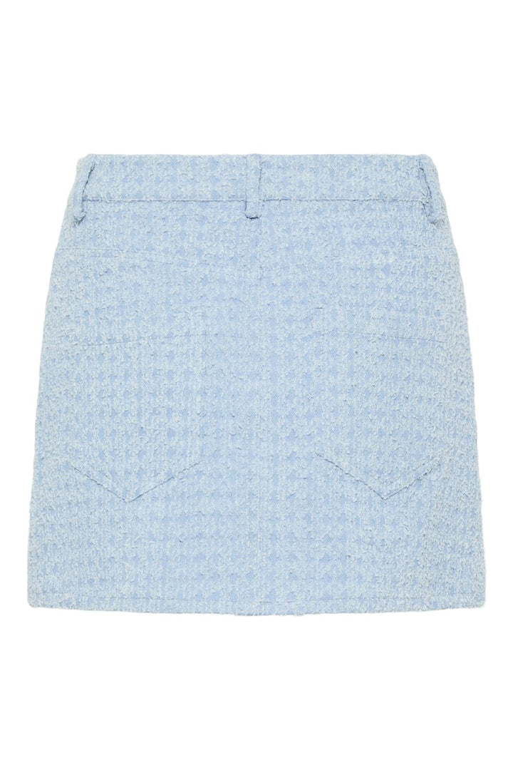 Pieces - Pcjacy Mini Denim Skirt Jit - 4740198 Light Blue Denim