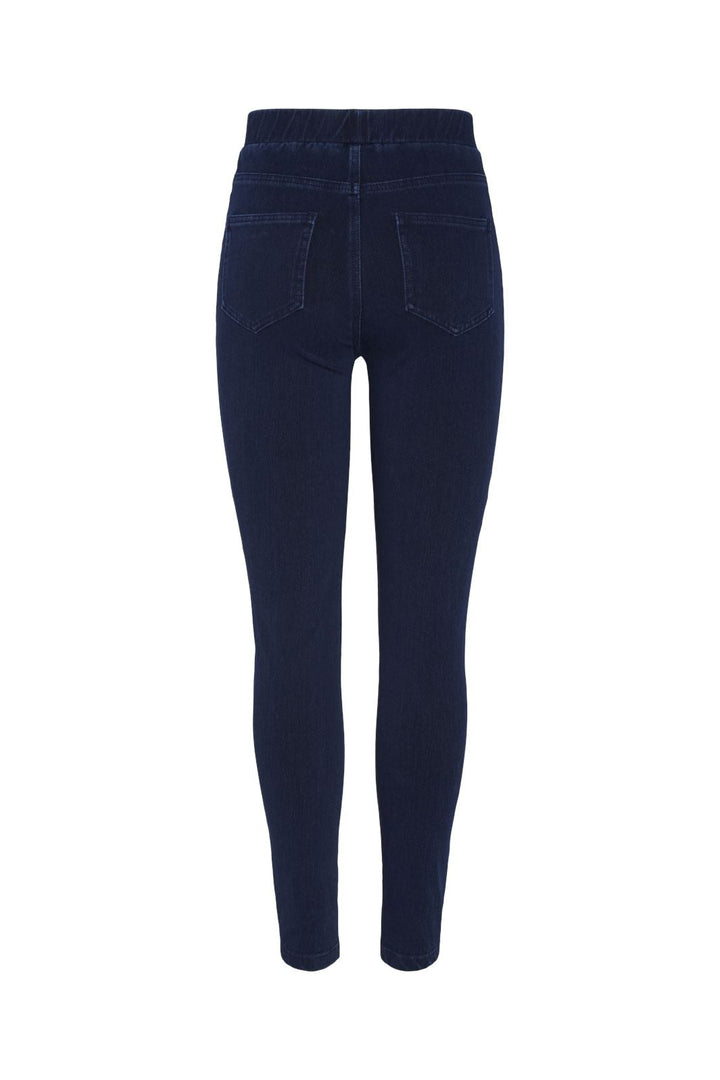 Pieces - Pcjumbo Foxy Jeggings Mm - 4656839 Dark Blue