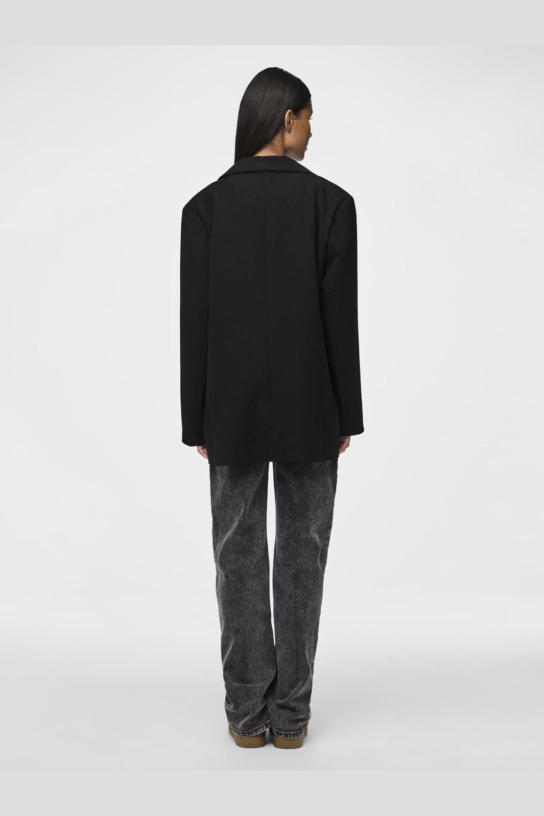 Pieces - Pckamil Ls Loose Blazer - 4738019 Black