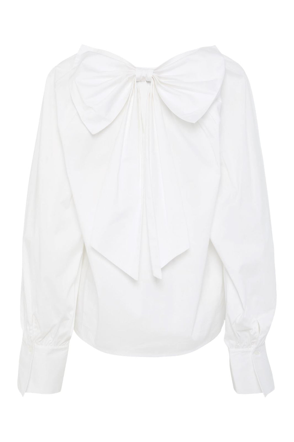 Pieces - Pcliliana Ls Boat Neck Bow Top - 4684148 Bright White