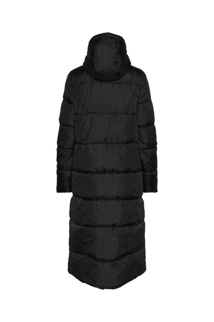 Pieces - Pcmaddie Long Puffer Jacket - 4543062 Black