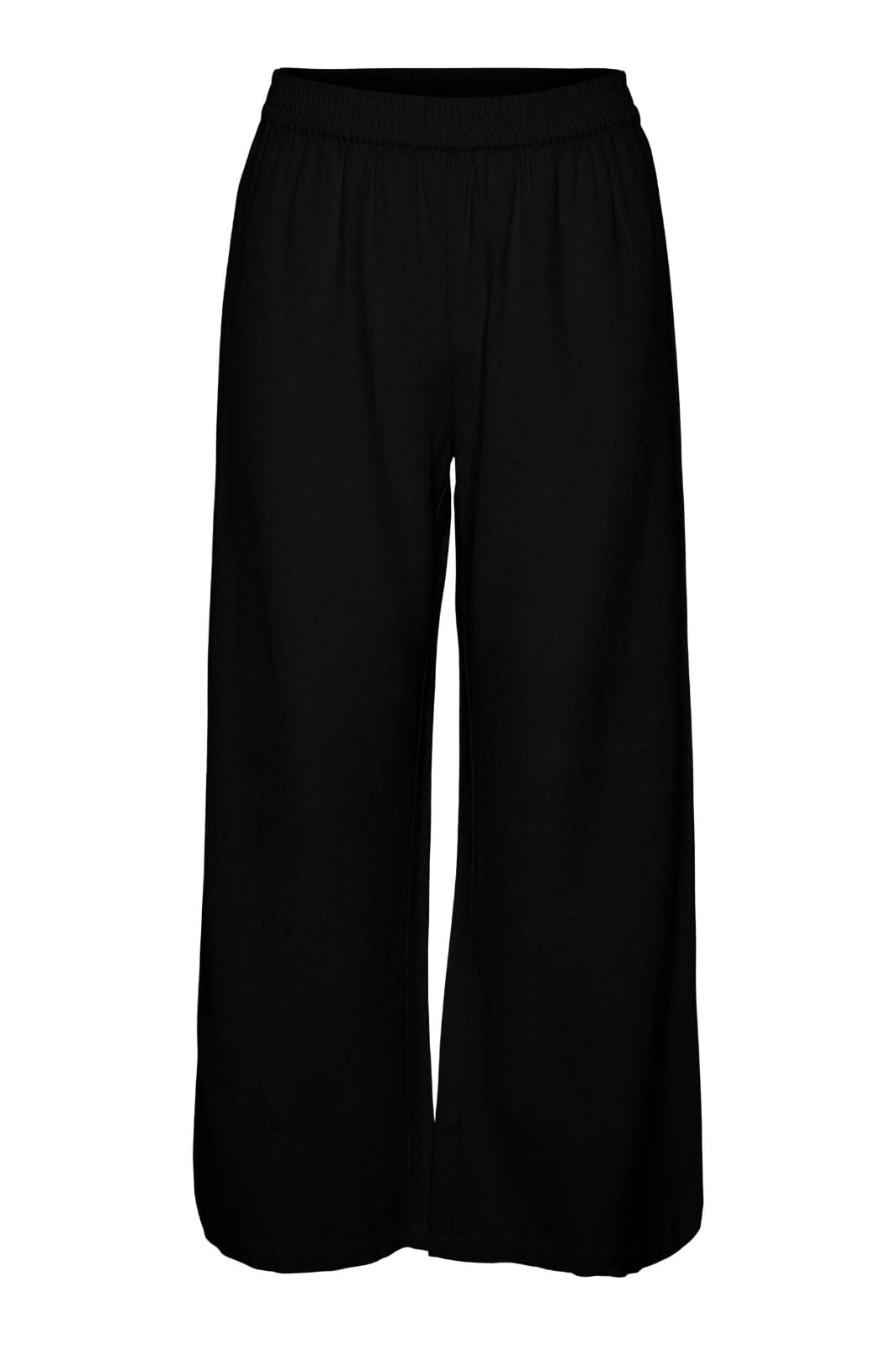 Pieces - Pcmilano Wide Pant Dmo - Black Bukser 