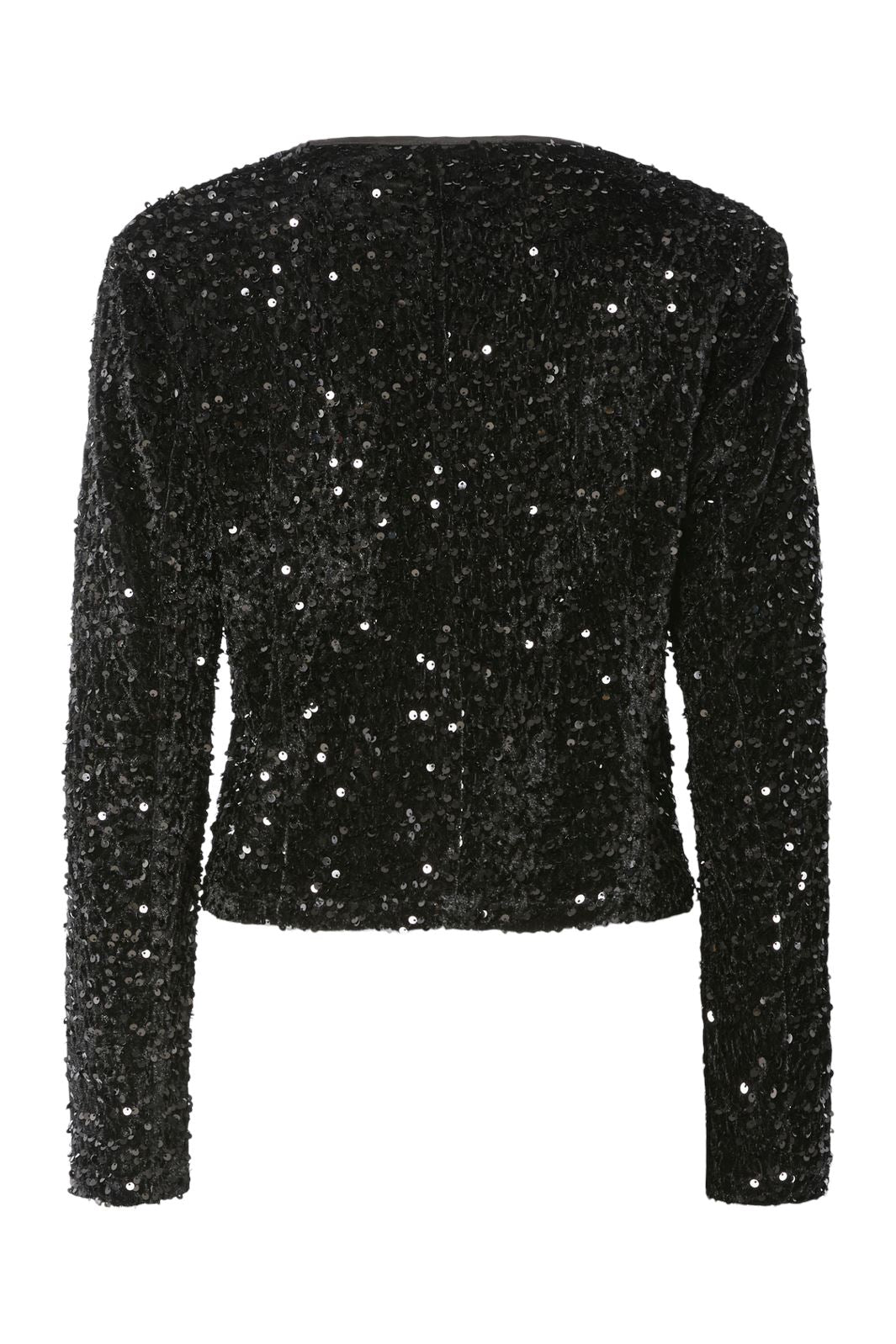 Pieces - Pcneisa Ls O-Neck Jacket Fsy 17160335 - 4840821 - Black Sequins