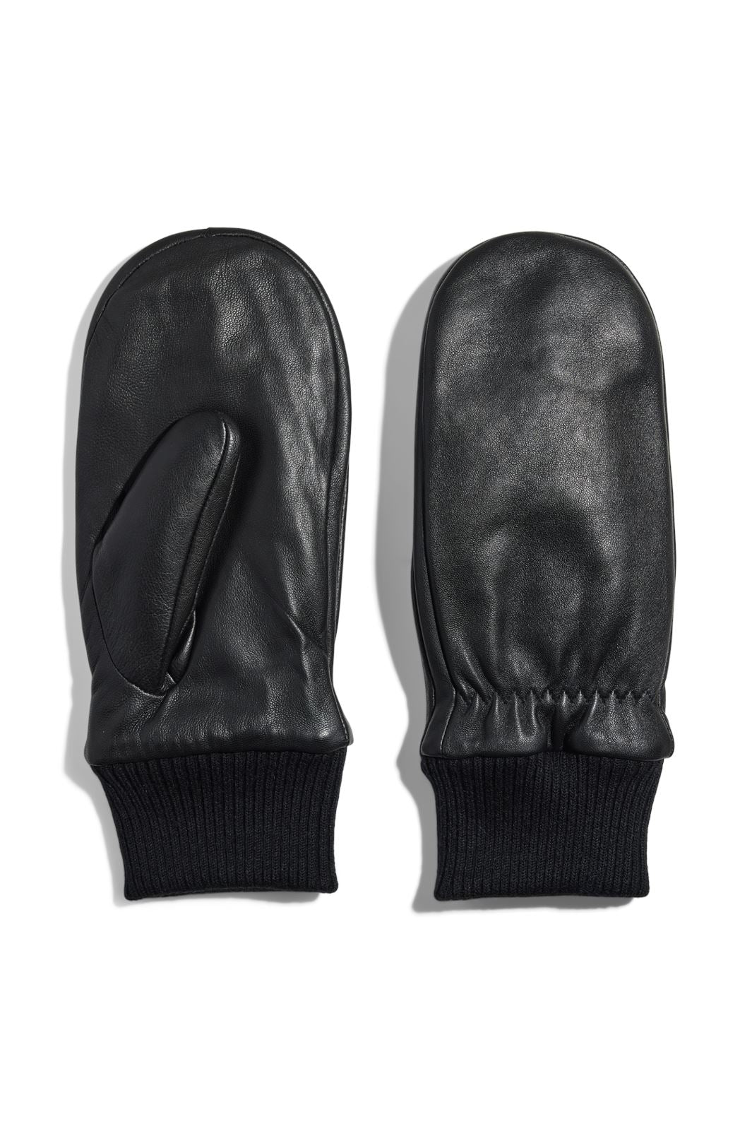 Pieces - Pcnellie New Leather Mittens - 4547309 Black