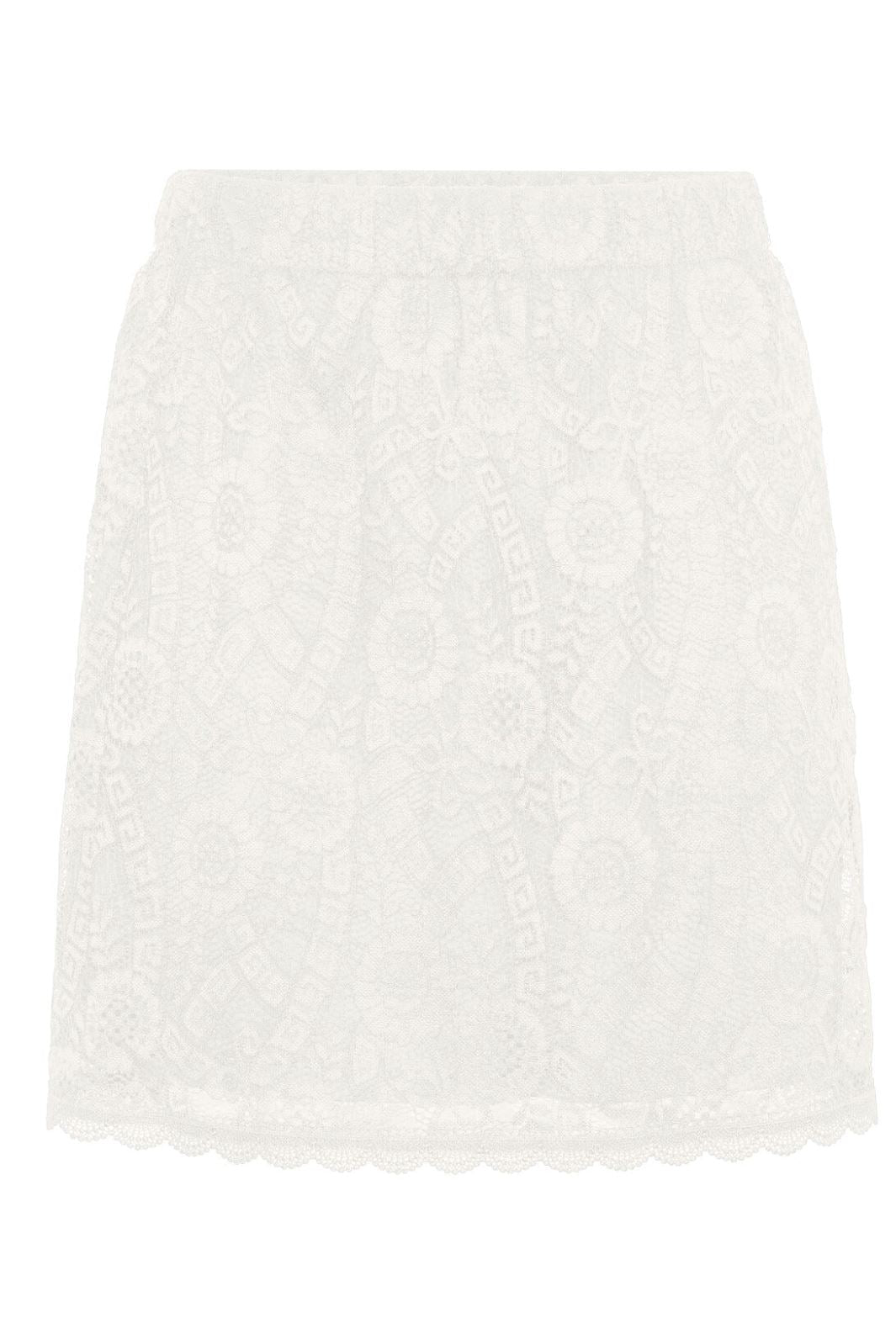 Pieces - Pcolline Skirt Cp - 4243270 Cloud Dancer Nederdele 