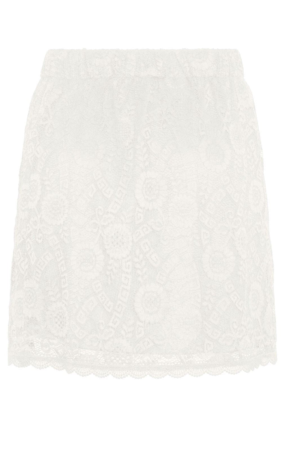 Pieces - Pcolline Skirt Cp - 4243270 Cloud Dancer Nederdele 