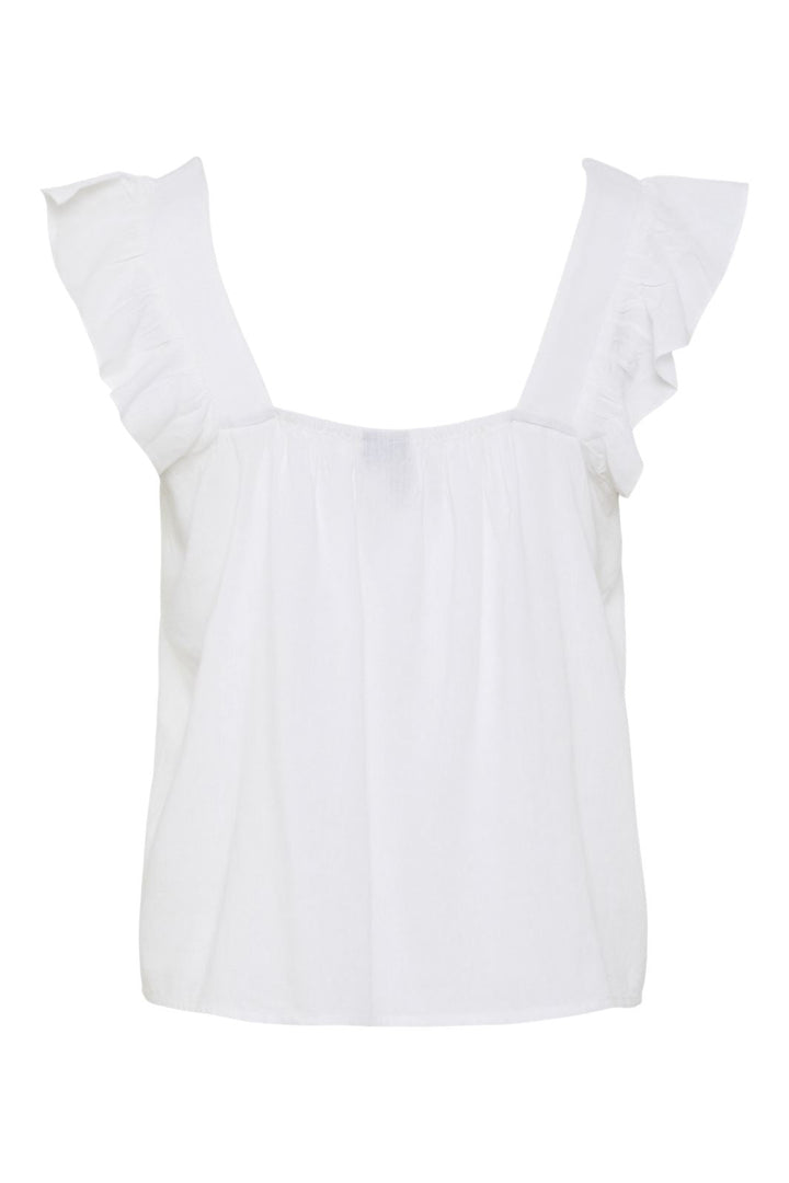 Pieces - Pcpia Sl Top - 4649004 Bright White