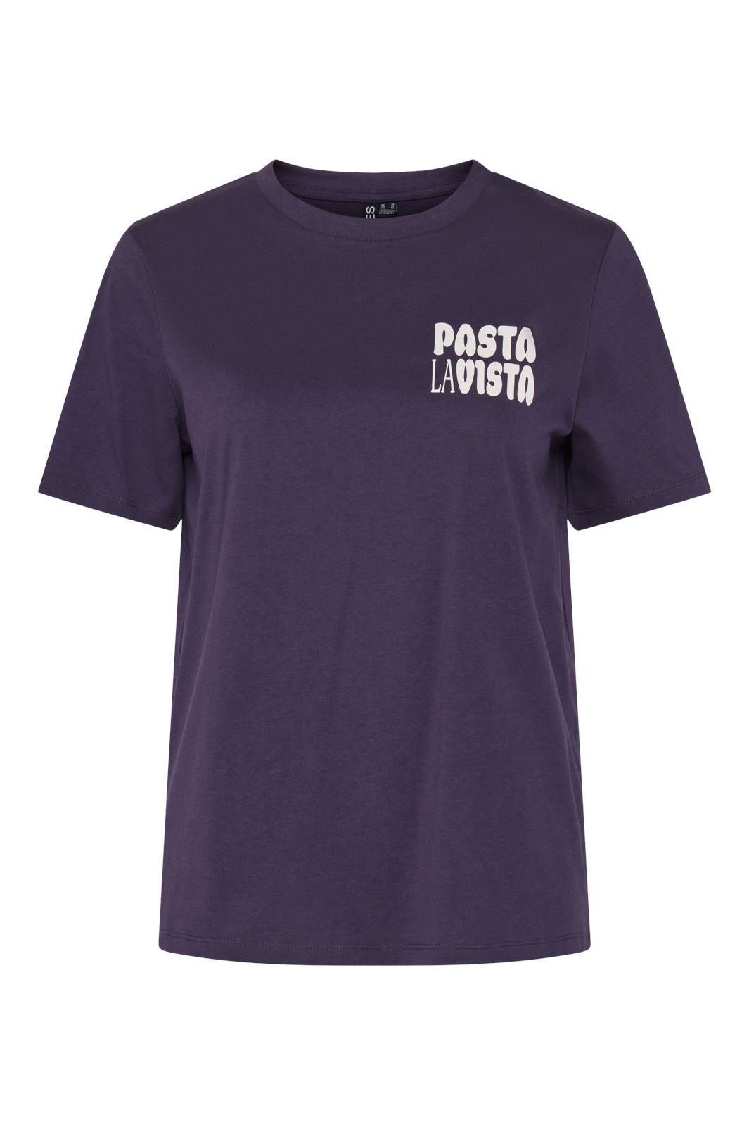 Pieces - Pcpukka Ss Printed T-Shirt - 4630140 Sweet Grape Pasta Lavista