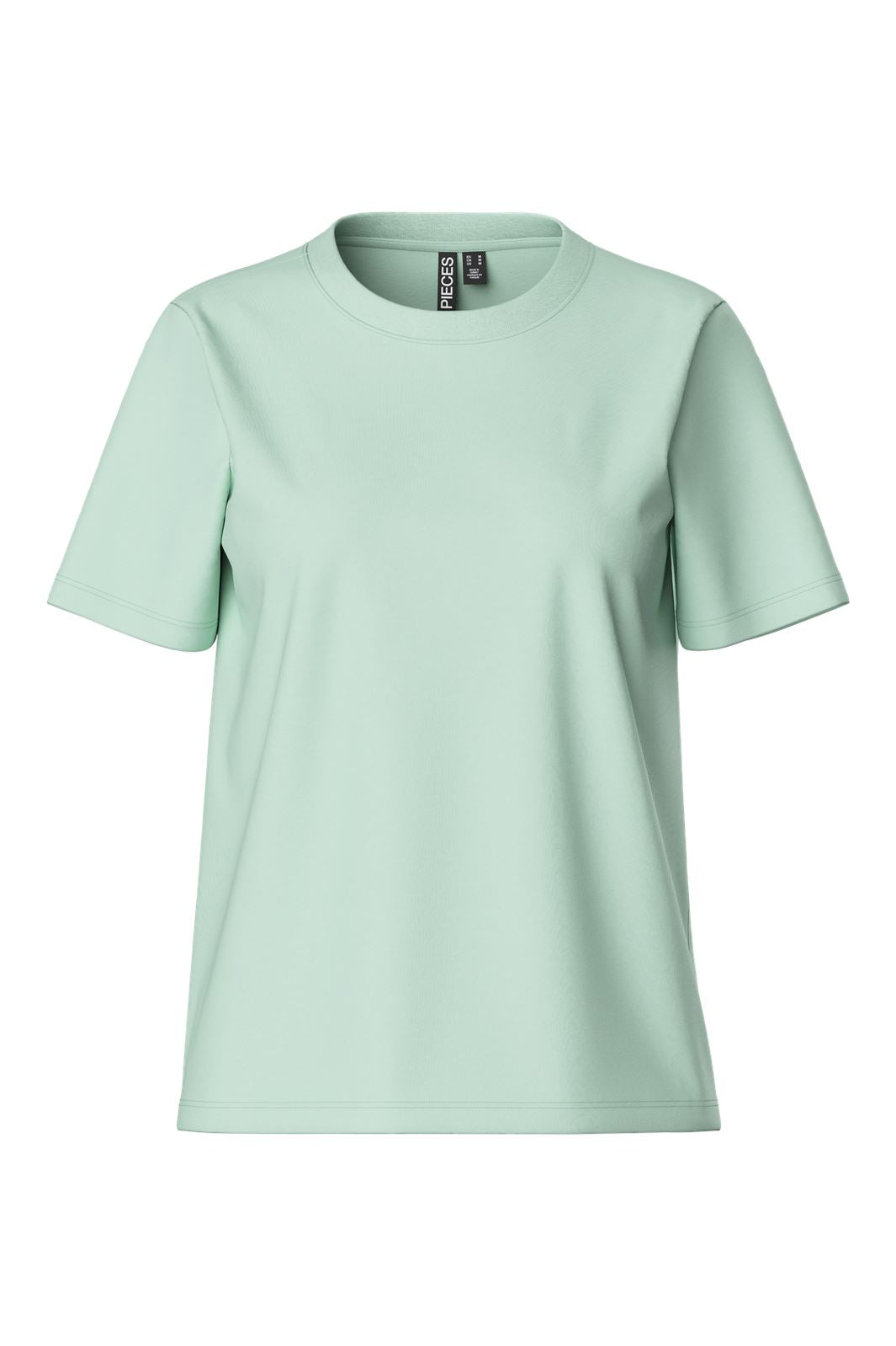 Pieces - Pcria Ss Solid Tee - 4651310 Dusty Aqua