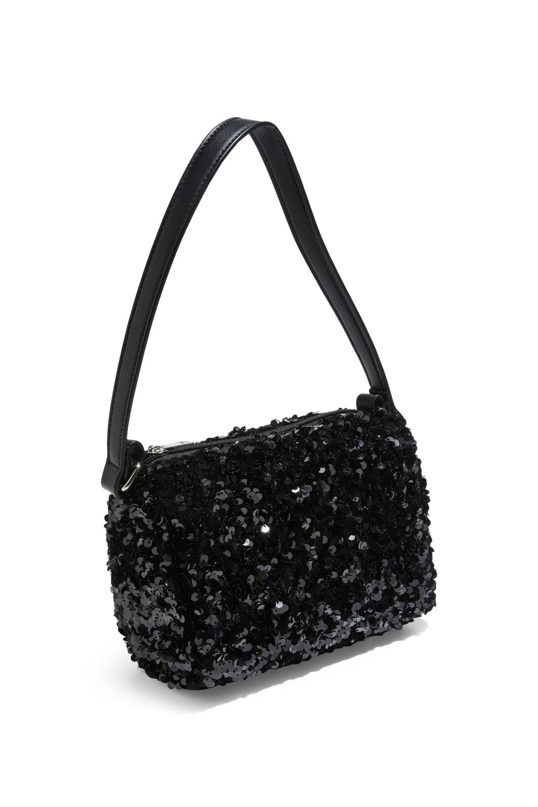 Pieces - Pcsomille Glitter Shoulder Bag - 4535028 Black