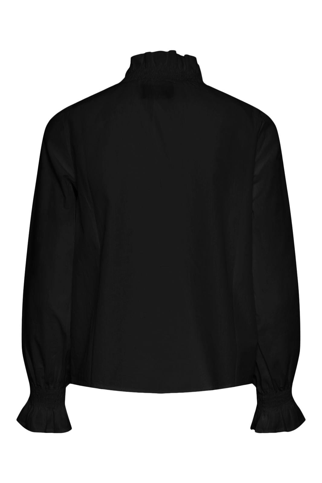 Pieces, Pcsunny Ls Shirt, Black