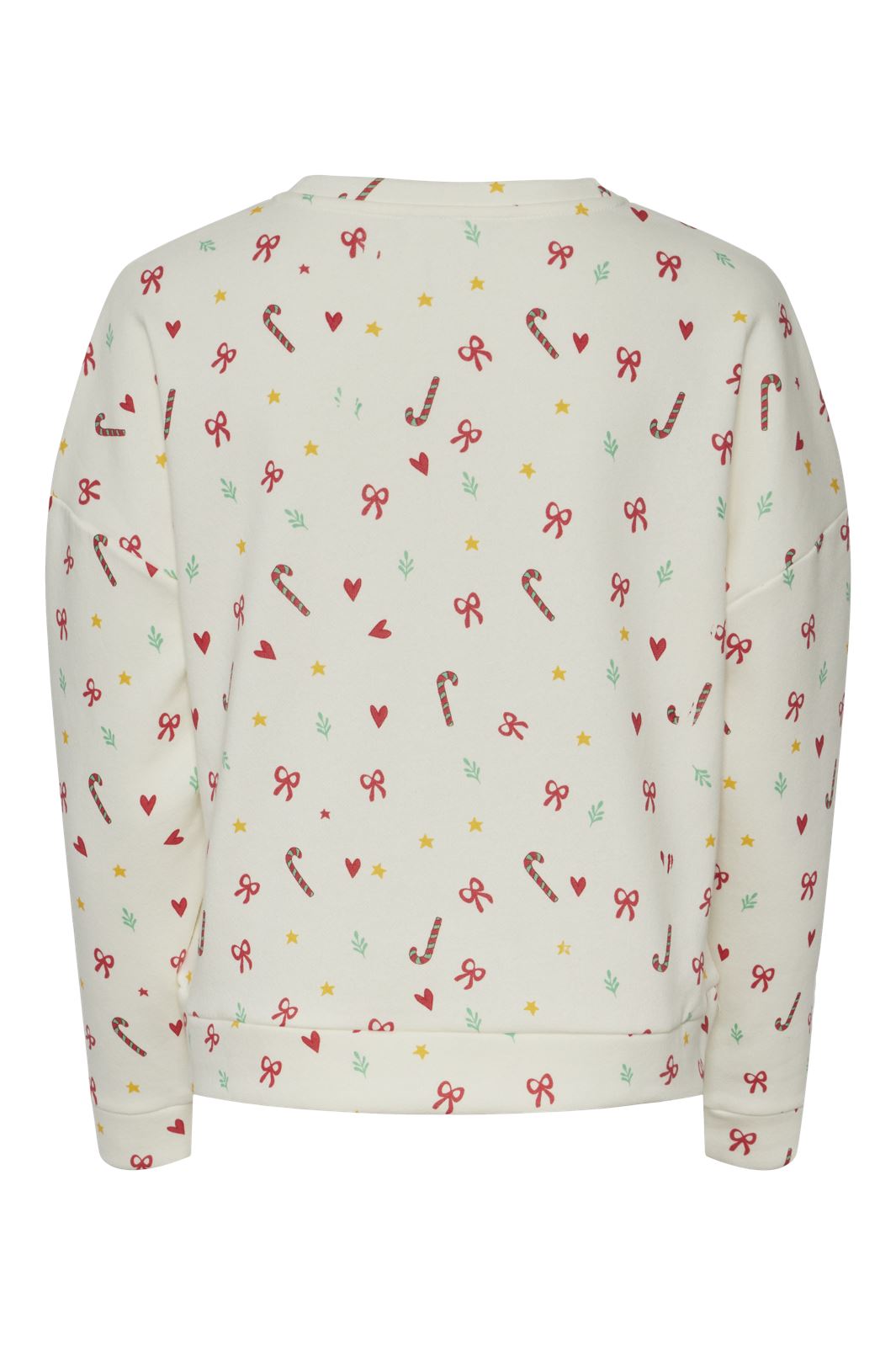 Pieces - Pcxmas Chilli Sweat Shirt - 4588844 Cloud Dancer Christmas Motiv