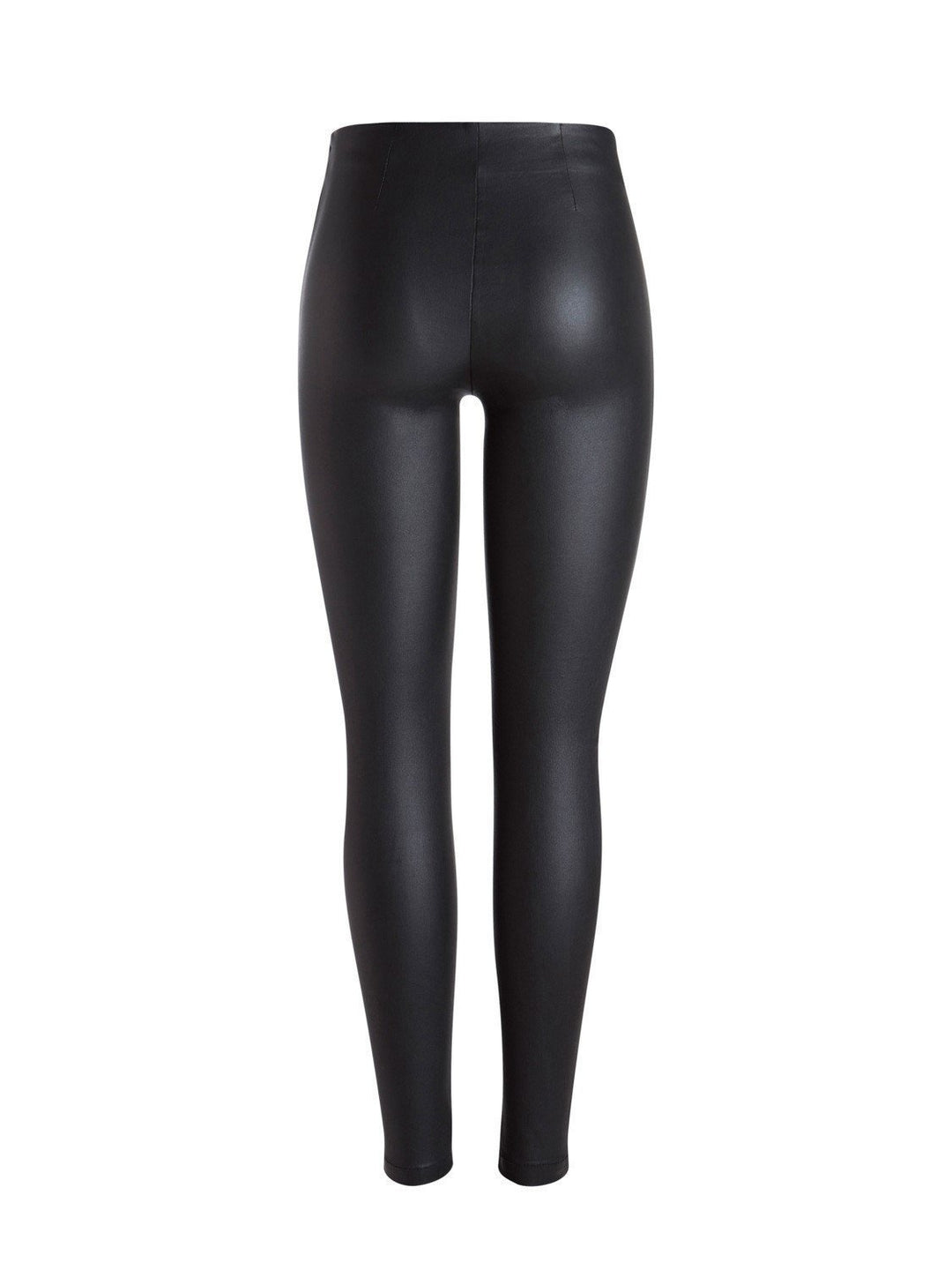 PIECES - Skin Paro HW Coated Leggings - Black Leggings 